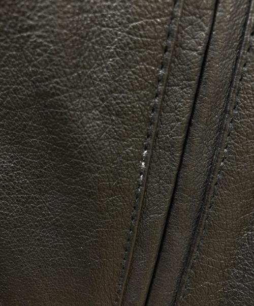 yoused（ユーズド）yoused (ユーズド) Leather Urban Riders JKT ブラック サイズ:2の古着・服飾アイテム