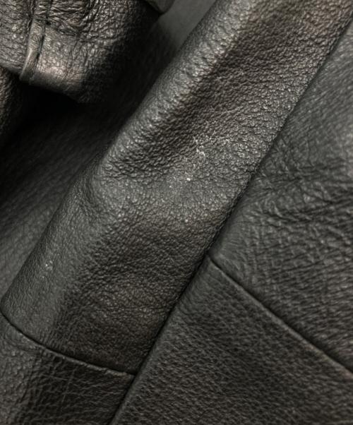 yoused（ユーズド）yoused (ユーズド) Leather Urban Riders JKT ブラック サイズ:2の古着・服飾アイテム