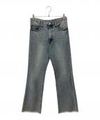 RIVE DROITEリヴドロワ）の古着「フレアデニム」｜インディゴ