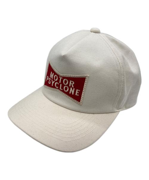 freewheelers（フリーホイーラーズ）FREEWHEELERS (フリーホイーラーズ) MOTOR PSYCLONE トラッカーキャップ ホワイトの古着・服飾アイテム