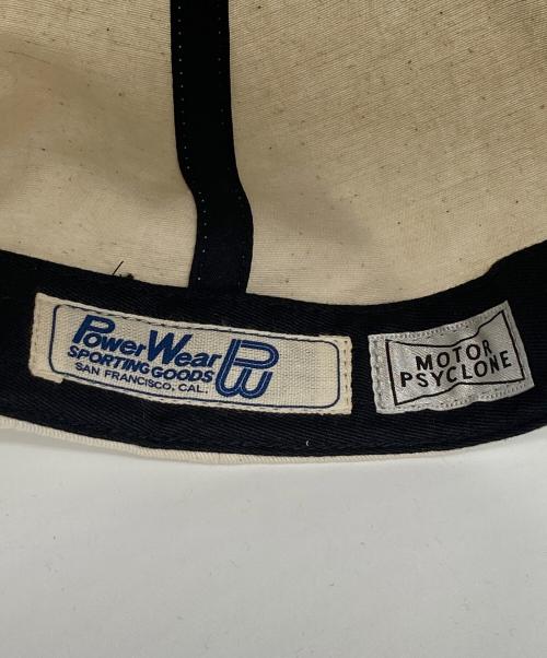 freewheelers（フリーホイーラーズ）FREEWHEELERS (フリーホイーラーズ) MOTOR PSYCLONE トラッカーキャップ ホワイトの古着・服飾アイテム