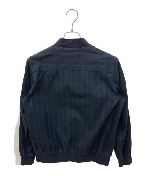 FRED PERRY（フレッドペリー）FRED PERRY (フレッドペリー) ストライプブルゾン ネイビー サイズ:Sの古着・服飾アイテム