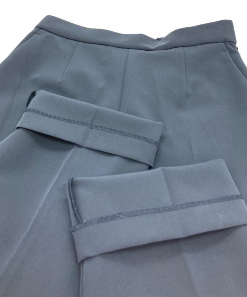 Mila Owen（ミラオーウェン）Mila Owen (ミラオーウェン) ペプラムブラウステーパードパンツ ネイビー サイズ:1の古着・服飾アイテム