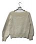 TONAL (トーナル) スパンコールVネックニット アイボリー サイズ:38：4000円