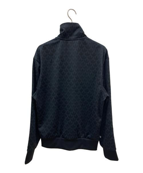 adidas Originals（アディダスオリジナル）adidas originals (アディダスオリジナル) モノグラムトラックジャケット ブラック サイズ:Mの古着・服飾アイテム