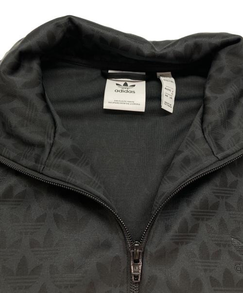adidas Originals（アディダスオリジナル）adidas originals (アディダスオリジナル) モノグラムトラックジャケット ブラック サイズ:Mの古着・服飾アイテム