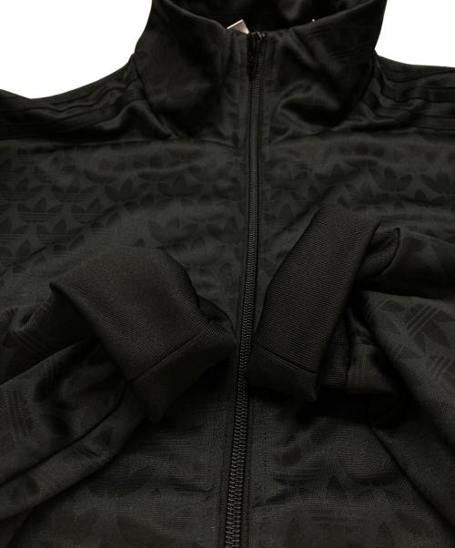 adidas Originals（アディダスオリジナル）adidas originals (アディダスオリジナル) モノグラムトラックジャケット ブラック サイズ:Mの古着・服飾アイテム