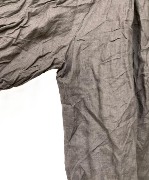 BABYLONE（バビロン）BABYLONE (バビロン) ギャザーボリュームブラウス ブラウン サイズ:Freeの古着・服飾アイテム