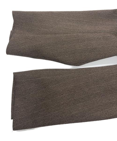 ELENDEEK（エレンディーク）ELENDEEK (エレンディーク) ヘリンボーンオーバージャケット ブラウン サイズ:SIZE Freeの古着・服飾アイテム