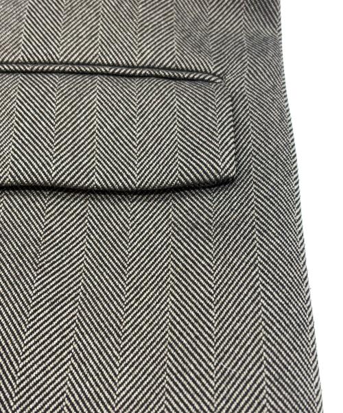 ELENDEEK（エレンディーク）ELENDEEK (エレンディーク) ヘリンボーンオーバージャケット ブラウン サイズ:SIZE Freeの古着・服飾アイテム