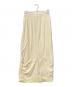 JANE SMITH (ジェーンスミス) LAYERED TUCK SKIRT イエロー サイズ:36：4500円