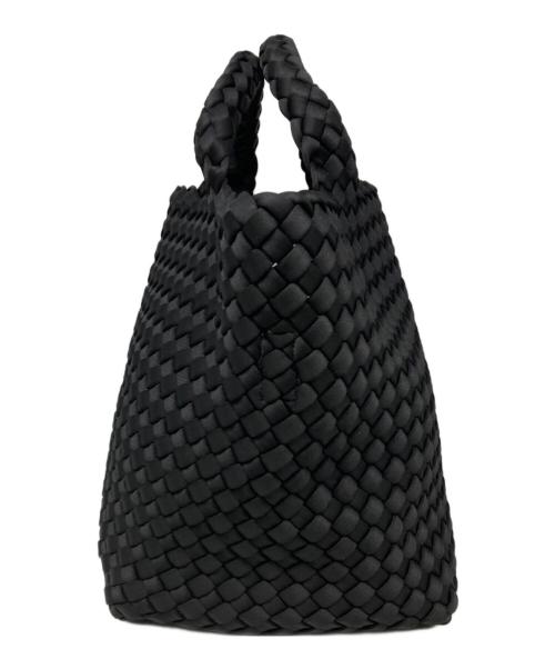 NAGHEDI（ナゲディ）NAGHEDI (ナゲディ) 編み込みハンドバッグ ブラックの古着・服飾アイテム