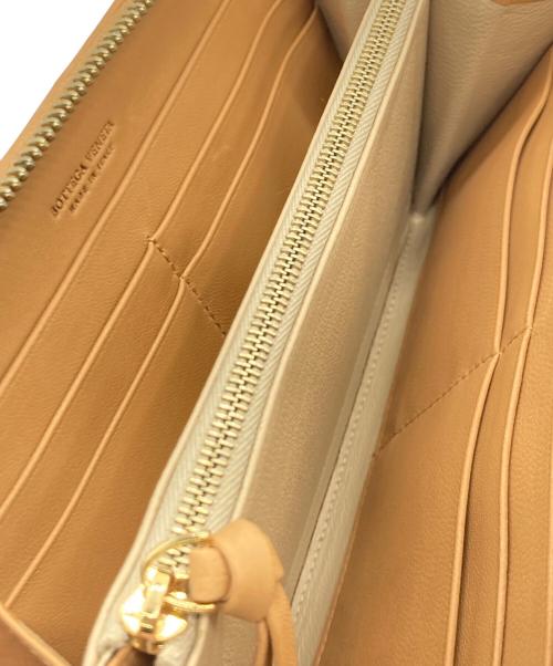 BOTTEGA VENETA（ボッテガベネタ）BOTTEGA VENETA (ボッテガベネタ) 長財布 キャメルの古着・服飾アイテム