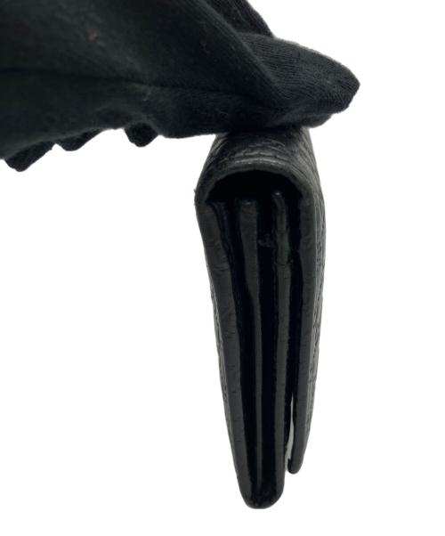 GUCCI（グッチ）GUCCI (グッチ) マイクログッチシマ 長財布 ブラックの古着・服飾アイテム