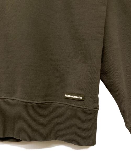 F.C.R.B.（エフシーレアルブリストル）F.C.R.B. (エフシーレアルブリストル) SOPH. (ソフ) HOOD LOGO TEAM SWEAT HOODIE オリーブ サイズ:sizeXLの古着・服飾アイテム