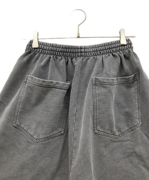 masonprince（メゾンプリンス）masonprince (メゾンプリンス) ダメージ加工スウェットショートパンツ チャコールグレー サイズ:1の古着・服飾アイテム