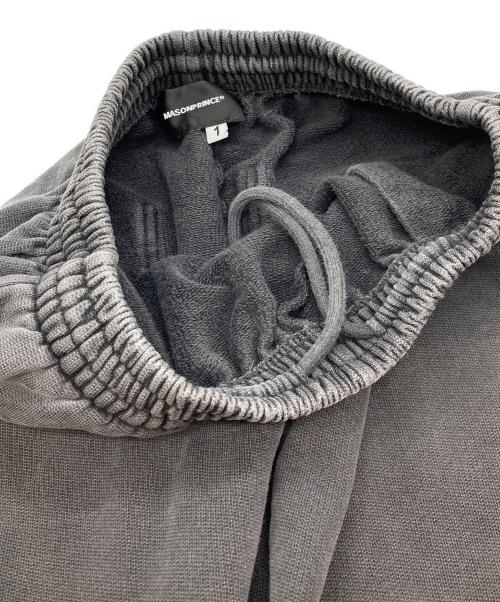 masonprince（メゾンプリンス）masonprince (メゾンプリンス) ダメージ加工スウェットショートパンツ チャコールグレー サイズ:1の古着・服飾アイテム