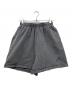 masonprince（メゾンプリンス）の古着「ダメージ加工スウェットショートパンツ」｜チャコールグレー