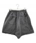 masonprince (メゾンプリンス) ダメージ加工スウェットショートパンツ チャコールグレー サイズ:1：6000円