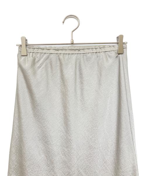IENA（イエナ）IENA (イエナ) サテンバイヤスイージースカート グレー サイズ:38の古着・服飾アイテム