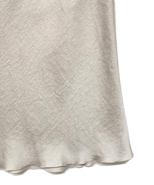 IENA（イエナ）IENA (イエナ) サテンバイヤスイージースカート グレー サイズ:38の古着・服飾アイテム