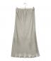 IENA（イエナ）の古着「サテンバイヤスイージースカート」｜グレー