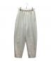 ENFOLD（エンフォルド）の古着「EGG PANTS」｜アイボリー