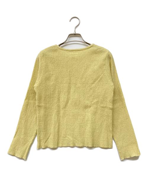 qiri（キリ）qiri (キリ) シャーリングブラウス イエロー サイズ:Fの古着・服飾アイテム