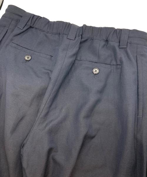 MARGARET HOWELL（マーガレットハウエル）MARGARET HOWELL (マーガレットハウエル) ウールリネンパンツ ネイビー サイズ:3の古着・服飾アイテム