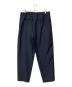 MARGARET HOWELL (マーガレットハウエル) ウールリネンパンツ ネイビー サイズ:3：8000円