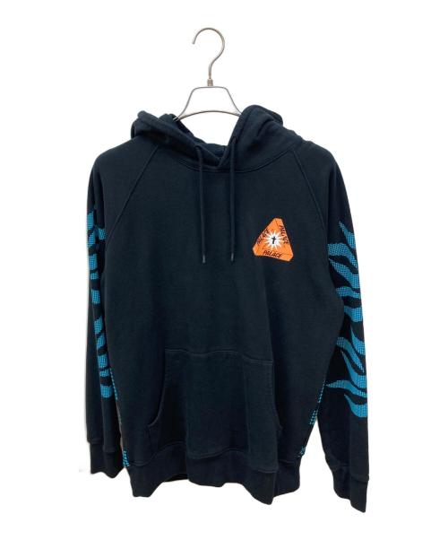 PALACE（パレス）PALACE (パレス) プルオーバーパーカー ブラック サイズ:Lの古着・服飾アイテム