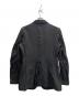 COMME des GARCONS HOMME PLUS (コムデギャルソンオムプリュス) ポリエステル縮絨製品染めジャケット ブラック サイズ:М：25000円