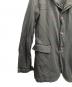 中古・古着 COMME des GARCONS HOMME PLUS (コムデギャルソンオムプリュス) ポリエステル縮絨製品染めジャケット ブラック サイズ:М：25000円