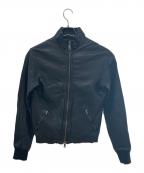 GIORGIO BRATOジョルジョブラッド）の古着「レザーブルゾン」｜ブラック