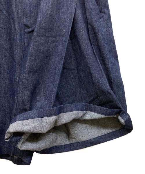 yoshio kubo（ヨシオクボ）yoshio kubo (ヨシオクボ) DENIM SHORTS インディゴ サイズ:2の古着・服飾アイテム