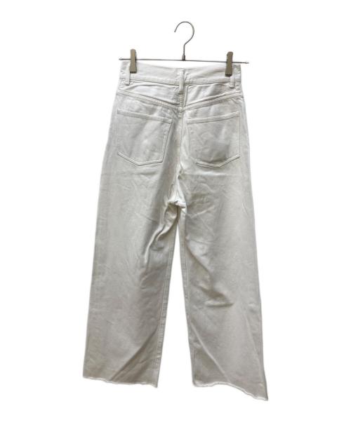 UNITED ARROWS（ユナイテッドアローズ）UNITED ARROWS (ユナイテッドアローズ) カットオフデニムパンツ ホワイト サイズ:36の古着・服飾アイテム