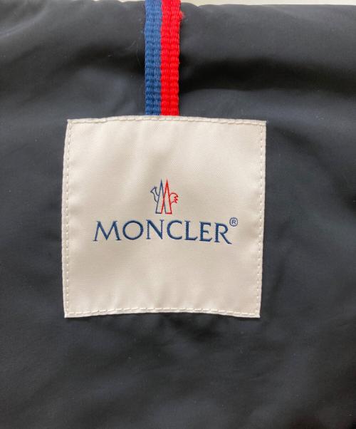 MONCLER（モンクレール）MONCLER (モンクレール) ドローストリングコート ブラックの古着・服飾アイテム