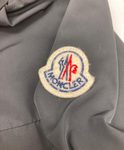 MONCLER（モンクレール）MONCLER (モンクレール) ドローストリングコート ブラックの古着・服飾アイテム
