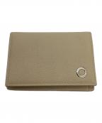 BVLGARIブルガリ）の古着「ブルガリ マン ビジネスカードホルダー」｜ベージュ