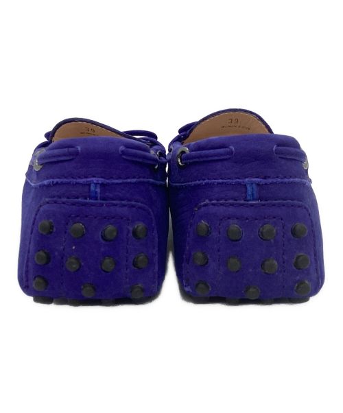 TOD'S（トッズ）TOD'S (トッズ) ドライビングシューズ ブルー サイズ:39の古着・服飾アイテム