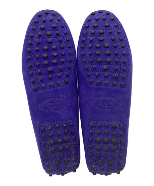 TOD'S（トッズ）TOD'S (トッズ) ドライビングシューズ ブルー サイズ:39の古着・服飾アイテム