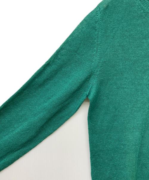 Max Mara WEEK END LINE（マックスマーラ ウイークエンドライン）Max Mara WEEK END LINE (マックスマーラ ウイークエンドライン) リネンニット グリーン サイズ:M 未使用品の古着・服飾アイテム