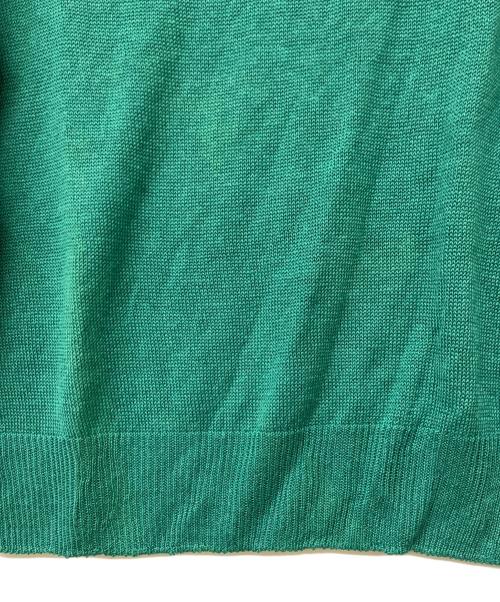 Max Mara WEEK END LINE（マックスマーラ ウイークエンドライン）Max Mara WEEK END LINE (マックスマーラ ウイークエンドライン) リネンニット グリーン サイズ:M 未使用品の古着・服飾アイテム