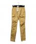 mnml（ミニマル）の古着「CARGO DRAWCORD PANTS」｜ベージュ