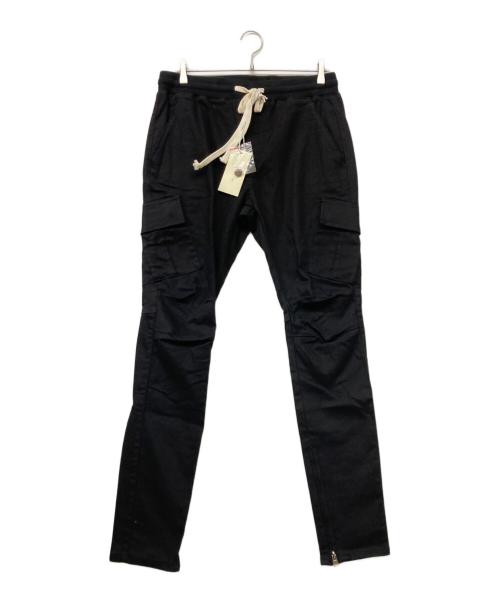 mnml（ミニマル）MNML (ミニマル) CARGO DRAWCORD PANTS ブラック サイズ:Lの古着・服飾アイテム