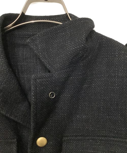 L.B.M.1911（エルビーエム1911）L.B.M.1911 (エルビーエム1911) サファリジャケット ブラック サイズ:46の古着・服飾アイテム