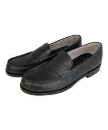 FOOTSTOCK ORIGINALS×TOMORROWLAND（フットストックオリジナルズ×トゥモローランド）の古着「ローファー」｜ブラック