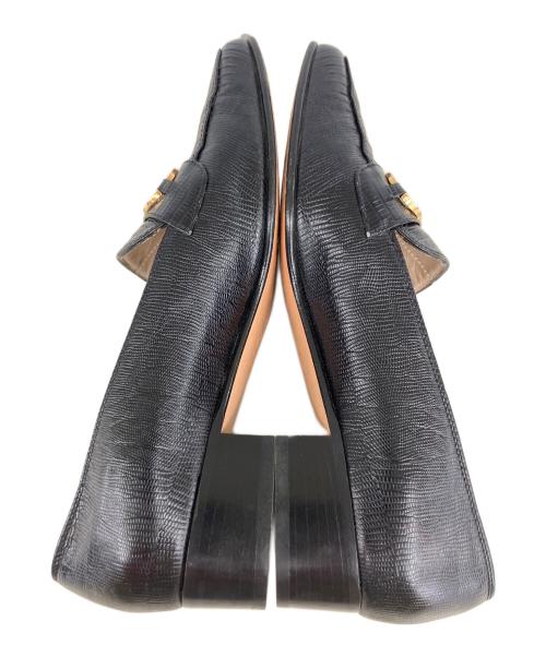 Salvatore Ferragamo（サルヴァトーレ フェラガモ）Salvatore Ferragamo (サルヴァトーレ フェラガモ) ガンチーニローファー ブラック サイズ:SIZE6の古着・服飾アイテム