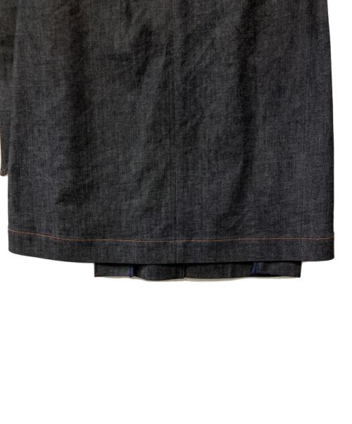 CYCLAS（シクラス）CYCLAS (シクラス) ベルト付きデニムスカート インディゴ サイズ:32の古着・服飾アイテム