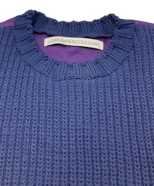 JOHN LAWRENCE SULLIVAN（ジョン ローレンス サリバン）JOHN LAWRENCE SULLIVAN (ジョン ローレンス サリバン) ニットドッキングノースリーブワンピース パープル サイズ:-の古着・服飾アイテム